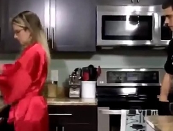 Cory Chase in Young Son Fucks his Hot Mom in the Kitchen