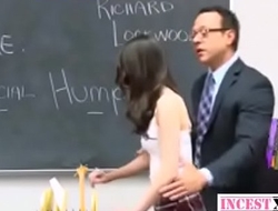 Schoolgirl fucked in punishment room by her teacher - more in incestx.com
