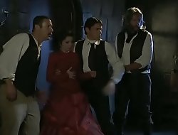 Rich chivalrous night-time wife fucked by graf dracula by nature