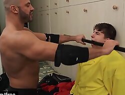 Cute Twink Mathew Gets His Ass Fucked Raw Hard By Muscular Dude Thomas Friedl - BROMO