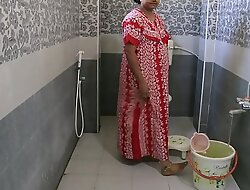Titillating Hot Indian Bhabhi Dipinitta Taking Shower After Rough Sex