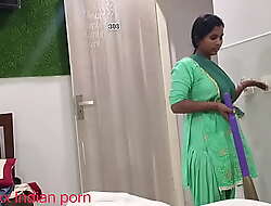 The hot maid Kaanta Bai caught red handed and fucked permanent in all her holes